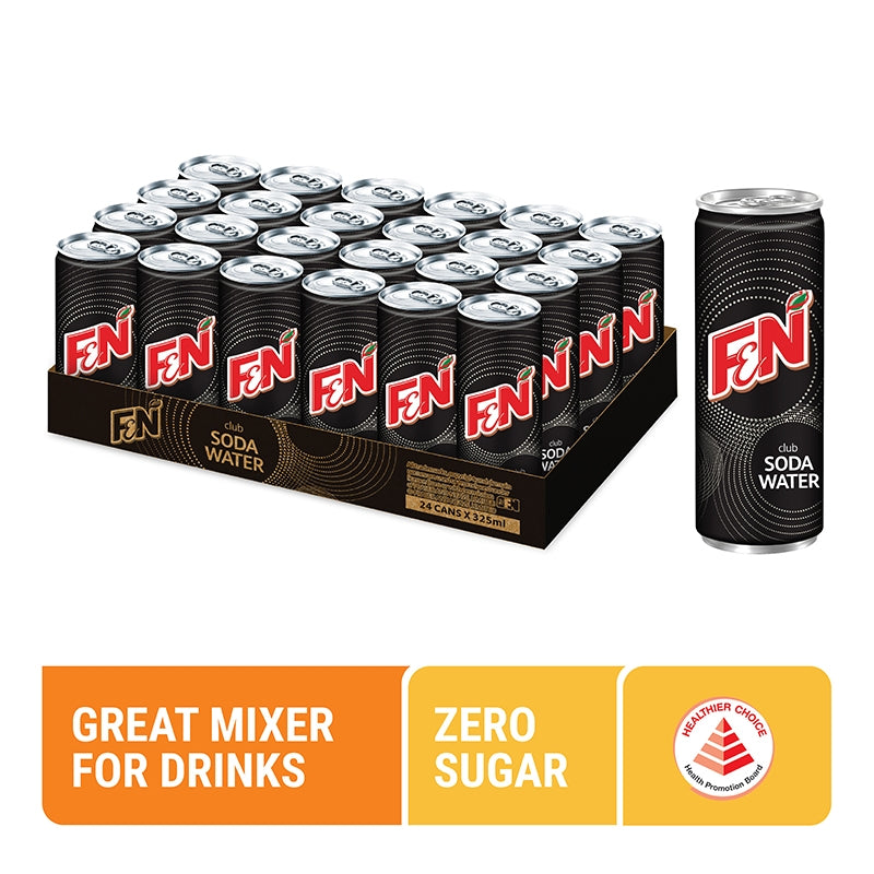 325ml F&N Soda Water Carton (24 can)