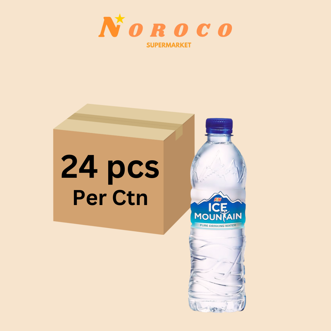 500ml Ice Mountain Drinking Water Carton (24 bottles)