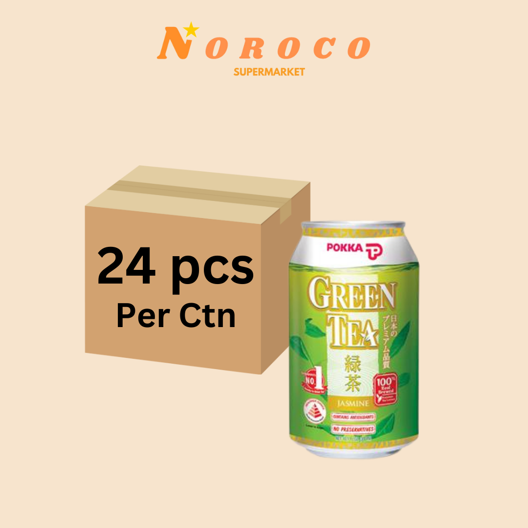 300ml Pokka Green Tea Carton (24 can)