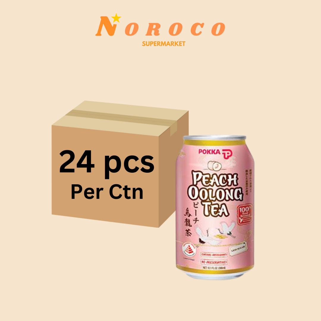 300ml Pokka Peach Oloong Tea Carton (24 can)